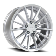 Vision 473 17x8 +38 5x114.3mm 73.1mm Hyper Silver Machined Face