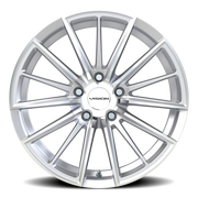 Vision 473 18x8 +38 5x120mm 73.1mm Hyper Silver Machined Face