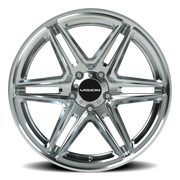 Vision 476 22x9.5 +8 5x139.7mm 77.8mm Chrome