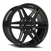 Vision 476 20x9 +30 6x139.7mm 78.1mm Gloss Black