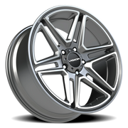 Vision 476 22x9.5 +8 5x139.7mm 77.8mm Gunmetal Machined Face