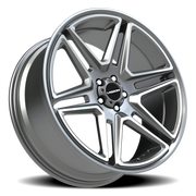 Vision 476 22x9.5 +8 5x115mm 74.1mm Gunmetal Machined Face