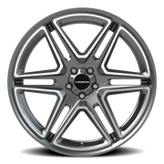 Vision 476 22x9.5 +8 5x115mm 74.1mm Gunmetal Machined Face