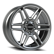 Vision 476 20x9 +15 5x139.7mm 77.8mm Gunmetal Machined Face