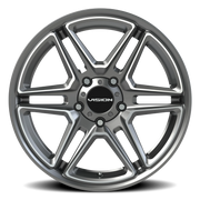 Vision 476 20x9 +15 5x139.7mm 77.8mm Gunmetal Machined Face