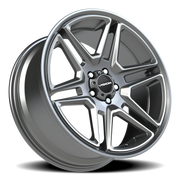 Vision 476 20x9 +15 5x115mm 74.1mm Gunmetal Machined Face