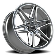 Vision 476 22x9.5 +15 6x139.7mm 78.1mm Gunmetal Machined Face