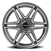 Vision 476 22x9.5 +30 6x139.7mm 78.1mm Gunmetal Machined Face
