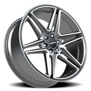 Vision 476 24x9.5 +30 6x135mm 87.1mm Gunmetal Machined Face