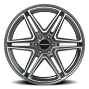 Vision 476 24x9.5 +30 6x135mm 87.1mm Gunmetal Machined Face