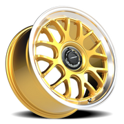 Vision 478 18x8.5 +35 5x114.3mm 73.1mm Gold Machined Lip