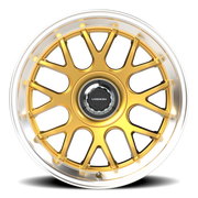 Vision 478 18x8.5 +35 5x114.3mm 73.1mm Gold Machined Lip