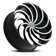 Elure 47 20x8.5 +38 5x112mm 73.1mm Black Machined