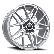 Venom Sport 48 18x8.5 +35 5x100mm 73.1mm Gloss Silver Machined Face
