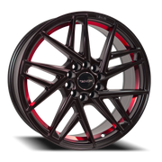 Venom Sport 48 18x8.5 +35 5x108mm 73.1mm Satin Black Red Line