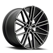 Elure 49 22x8 +38 5x114.3mm 73.1mm Black Machined