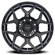 4PLAY 4P06 20x9 +0 8x165.1mm 124.9mm Gloss Black Brushed Face-Tinted Clear