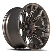 4PLAY 4P83 22x10 -18 6x135mm 106.1mm Bronze