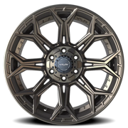 4PLAY 4P83 22x10 -18 6x135mm 106.1mm Bronze