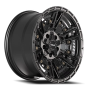 4PLAY 4PS01 17x9 -6 5x127mm 87.1mm Matte Black