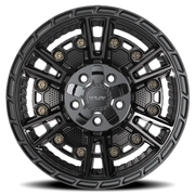 4PLAY 4PS01 17x9 -6 5x127mm 87.1mm Matte Black
