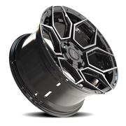 4PLAY 4PS26 18x8 +38 5x112mm 71.6mm Brushed Dark Charcoal