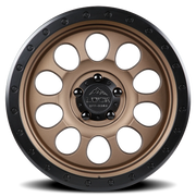 Lock Offroad 50CAL 20x9 +0 6x135mm 87.1mm Matte Desert Bronze Matte Black Ring