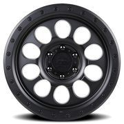 Lock Offroad 50CAL 20x9 +0 5x127mm 71.6mm Matte Black Matte Black Ring