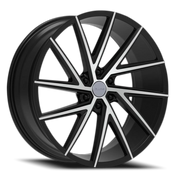 Elure 50 24x9.5 +24 6x139.7mm 78.1mm Black Machined