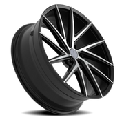 Elure 50 24x9.5 +24 6x139.7mm 78.1mm Black Machined
