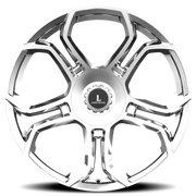 Luxxx Alloys 50 20x8.5 +35 5x100mm 73.1mm Chrome