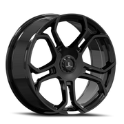 Luxxx Alloys 50 20x8.5 +35 5x114.3mm 73.1mm Gloss Black