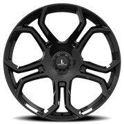 Luxxx Alloys 50 24x10 +18 5x115mm 73.1mm Gloss Black