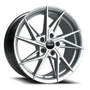Venom Sport 50 17x8 5x114.3mm Silver Machined Face