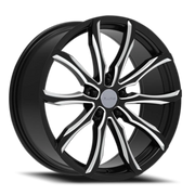 Elure 51 22x8 +38 5x114.3mm 73.1mm Black Milled