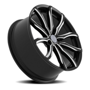 Elure 51 20x8.5 +35 5x120mm 73.1mm Black Milled