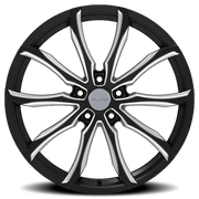 Elure 51 22x8 +38 5x114.3mm 73.1mm Black Milled