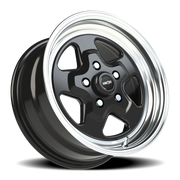 Vision 521 15x7 +20 4x108mm 72.6mm Gloss Black Machined Lip