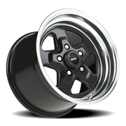 Vision 521 15x10 +25 5x120.65mm 83.1mm Gloss Black Machined Lip