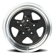 Vision 521 15x8 +0 5x114.3mm 83.1mm Gloss Black Machined Lip
