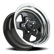 Vision 521 15x8 +0 5x127mm 83.1mm Gloss Black Machined Lip