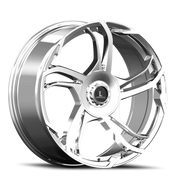 Luxxx Alloys 52 24x10 +18 5x115mm 73.1mm Chrome