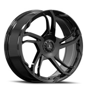 Luxxx Alloys 52 18x8.5 +35 5x114.3mm 73.1mm Gloss Black