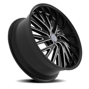 Elure 53 20x8.5 +35 5x120mm 74.1mm Black Milled