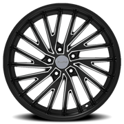 Elure 53 20x8.5 +35 5x120mm 74.1mm Black Milled