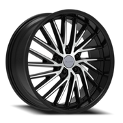 Elure 53 20x8.5 +35 5x114.3mm 73.1mm Black Machined