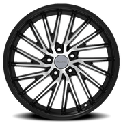 Elure 53 20x8.5 +35 5x120mm 74.1mm Black Machined