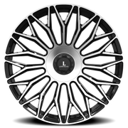 Luxxx Alloys 53 18x8.5 +35 5x110mm 73.1mm Gloss Black Machined Face