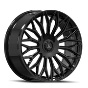 Luxxx Alloys 53 24x10 +18 5x115mm 73.1mm Gloss Black