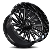 TIS 547BM 18x9 +18 6x135mm 106.2mm Gloss Black Milled
